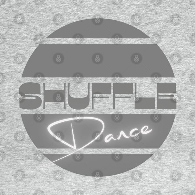 Shuffle dance design in black white and grey for shufflers by Bailamor